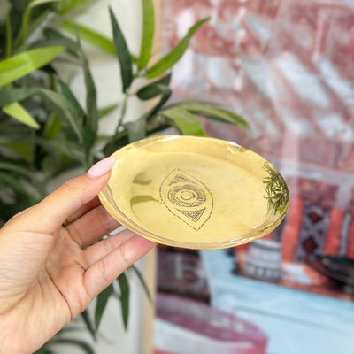 Golden saucer - Brass