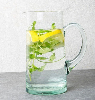 Beldi glass carafe 