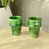Tasse à café beldi verte - Ajbir