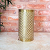 Khmissa wall light in gilded brass