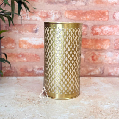 Khmissa wall light in gilded brass