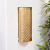Khmissa wall light in gilded brass