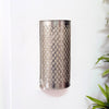 Khmissa wall light in silver-plated brass