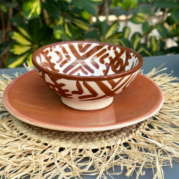 Service à table terracota (14 pièces) - Ajbir