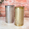 Khmissa wall light in silver-plated brass