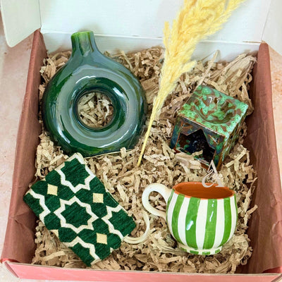 Asays Green Handcrafted Gift Box