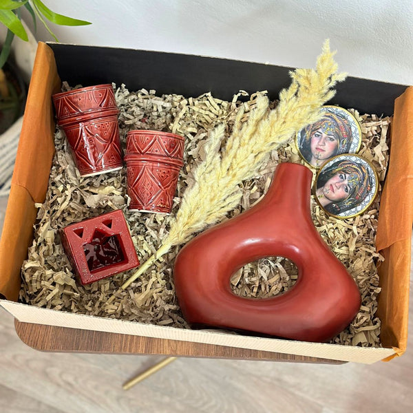 XL handmade tanara brick gift box