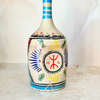 Turquoise Amazigh bottle vase