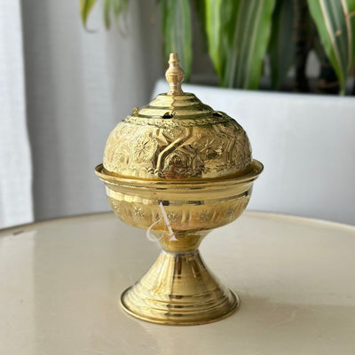 Mbikhra en cuivre dorée - Ajbir