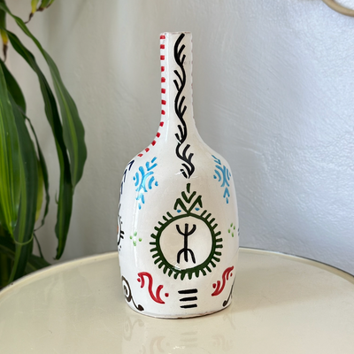 Khuda Amazigh bottle handmade vase