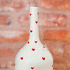 Tayri red heart vase