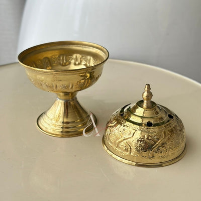 Mbikhra en cuivre dorée - Ajbir