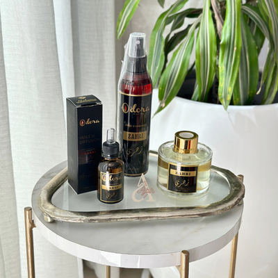 Parfum d'ambiance à bâtonnets Zahri - Fleur d'oranger - Ajbir