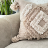 Housse de coussin Tit beige