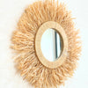 Natural Bohemian Mirror 42cm