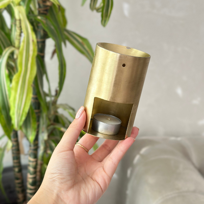 Golden brass diffuser