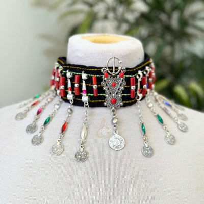 Amazigh Tazerzit Accessory for Head and Neck 2