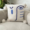 Housse de coussin Oudm bleu - Ajbir