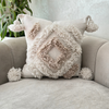 Housse de coussin Tit crème et beige