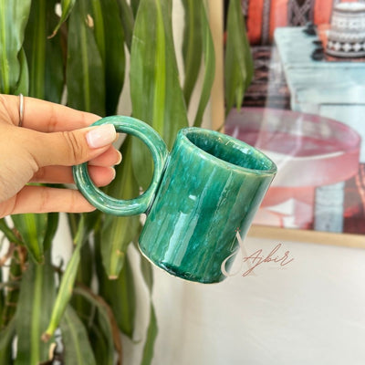 Mug bleu turquoise petit - Ajbir