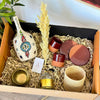 XL handcrafted Amazigh burgundy gift box