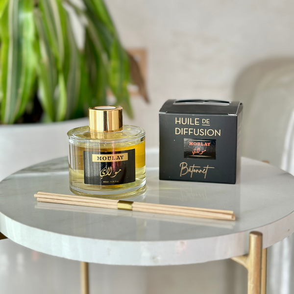 Moulay room fragrance sticks - Amber, musk and vanilla