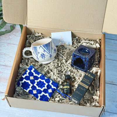 Amazigh Sekkaya Blue Gift Box