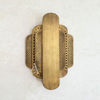 Inana wall light in gilded brass