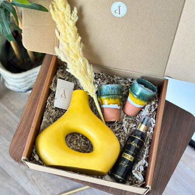 Tanara Chick Yellow Handcrafted Gift Box