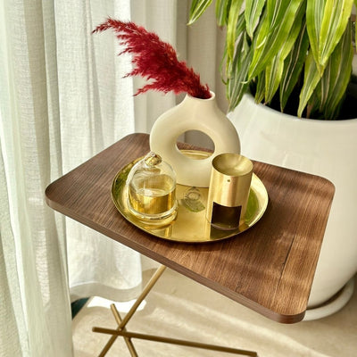 Glass and brass bell jar