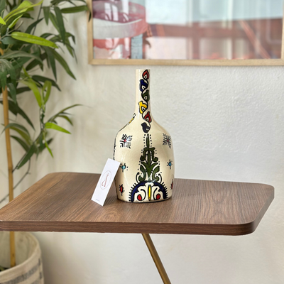 Amazigh Bati bottle handcrafted vase