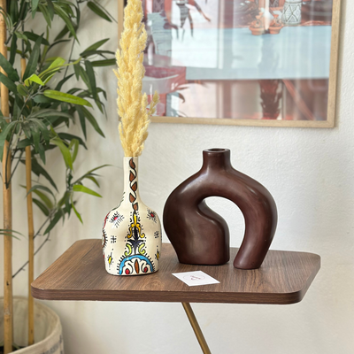 Amazigh Bati bottle handcrafted vase