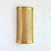 Zellige wall light in gilded brass