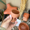 Terracotta egg holder