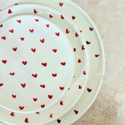 Tayri Heart Plate Set (3 pieces)