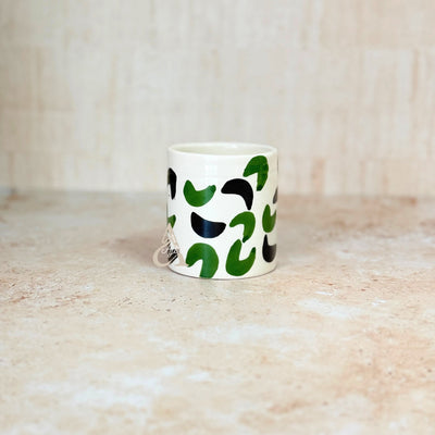 Patterned coffee mug