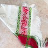 White and red Kdib scarf