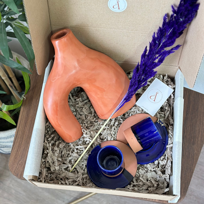 Azul Royal Blue Handcrafted Gift Box