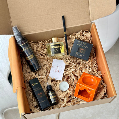 Zahri Scented Handcrafted Gift Box - Orange Blossom