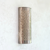 Khmissa wall light in silver-plated brass