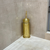 Nakch gold-plated brass brush holder