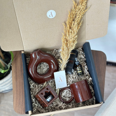 Tafoukt brown handmade gift box