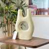Atbir matte cream vase