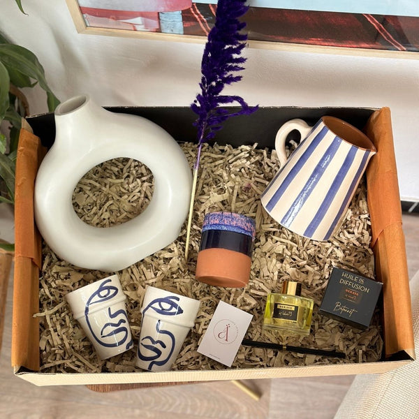 Box cadeau XL Oudm bleu - Ajbir