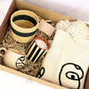 XL Oudm Black and White Handcrafted Gift Box