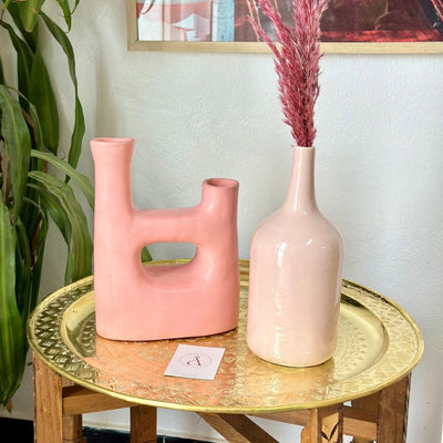 Duo de vases roses - Ajbir
