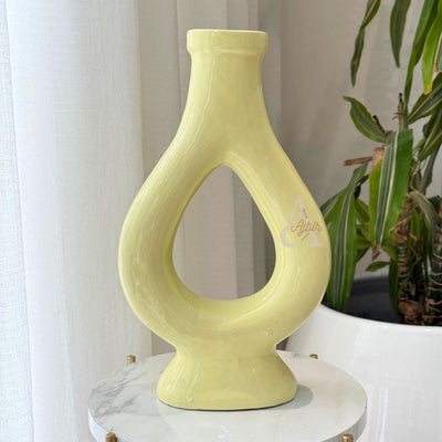 Large varnished Anir handcrafted vase