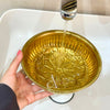 Tassa Hammam doréé en cuivre 15cm 2 - Ajbir