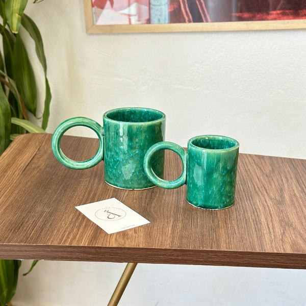 Mug bleu turquoise petit - Ajbir