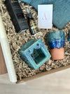 Turquoise gift box